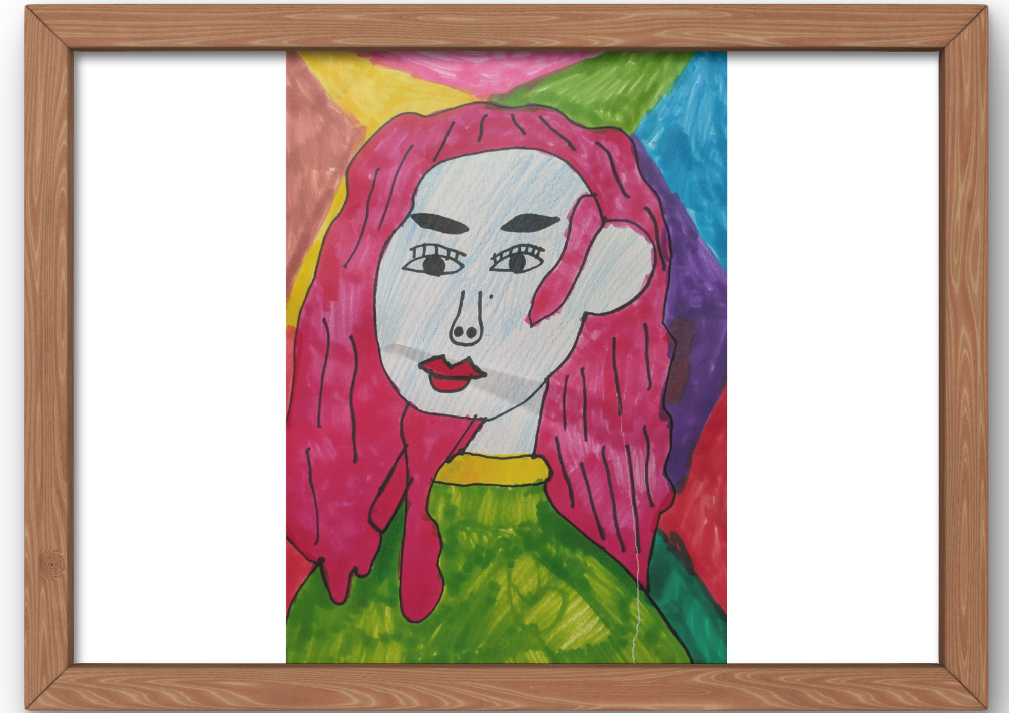 絵画作品:自画像