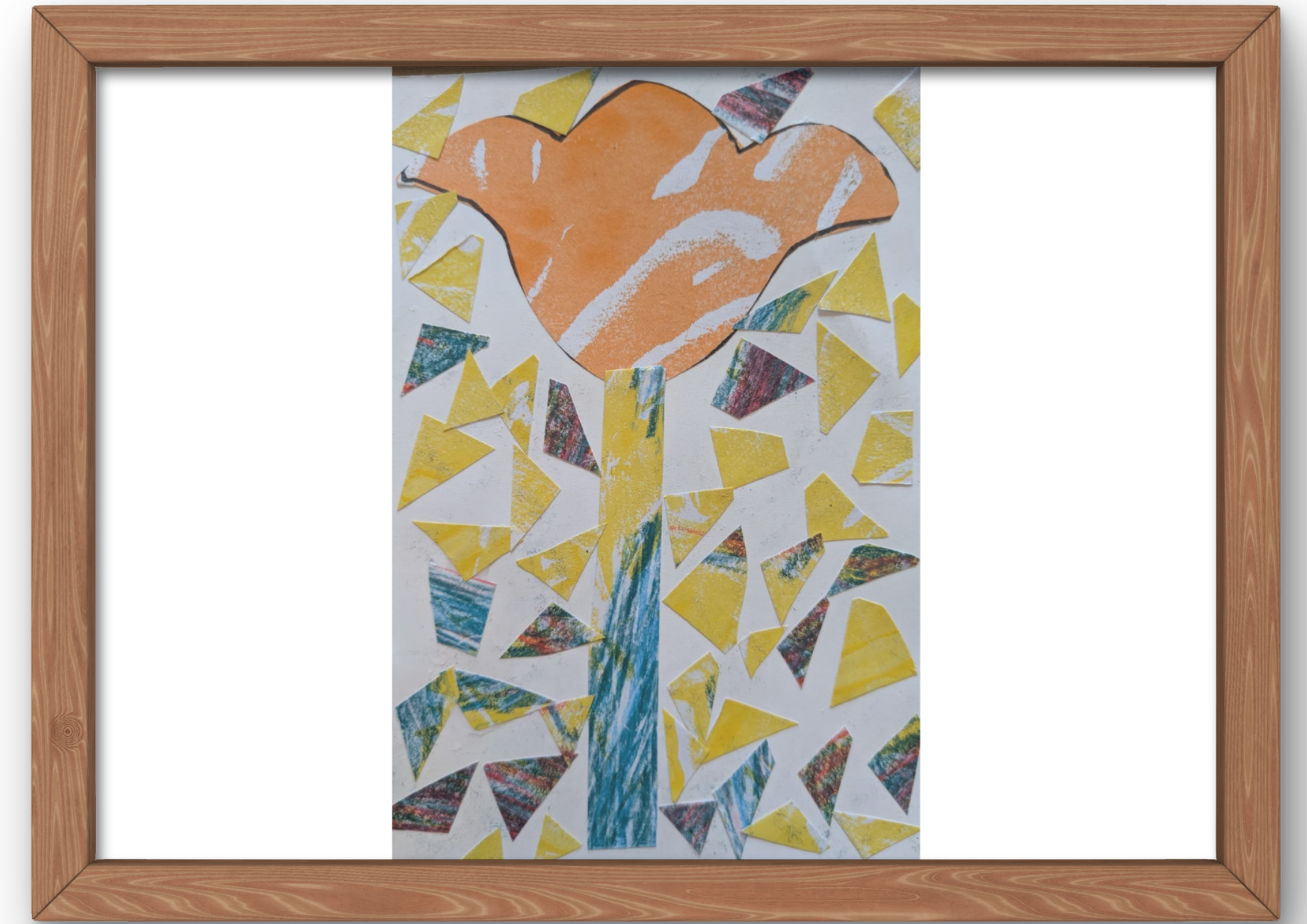 絵画作品：花